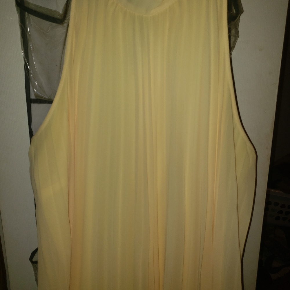 Cato Pleated Swing Dress